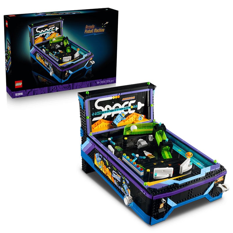 LEGO Icons „Flipperautomat“ ab Juli 2026