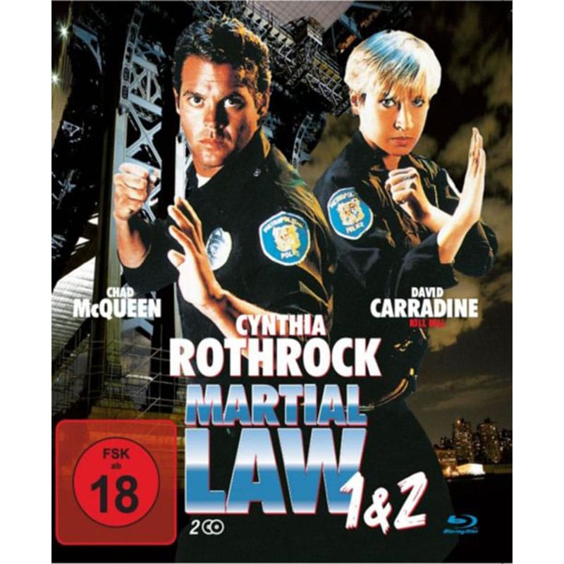 „Martial Law 1 + 2“ Double Feature auf Blu-ray ab August 2026
