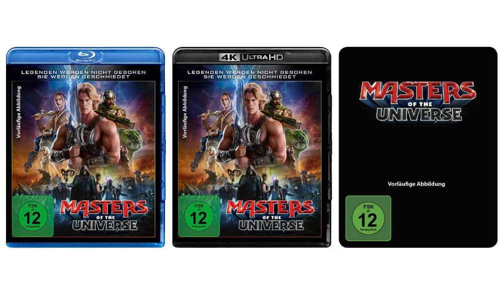 „Masters of the Universe“ im 4K Steelbook & Standard Varianten ab 2026 – Update4
