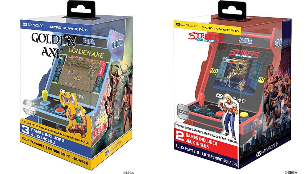 My Arcade Micro Player Pro „Street of Rage“ & „Golden Axe“ ab Juli 2026