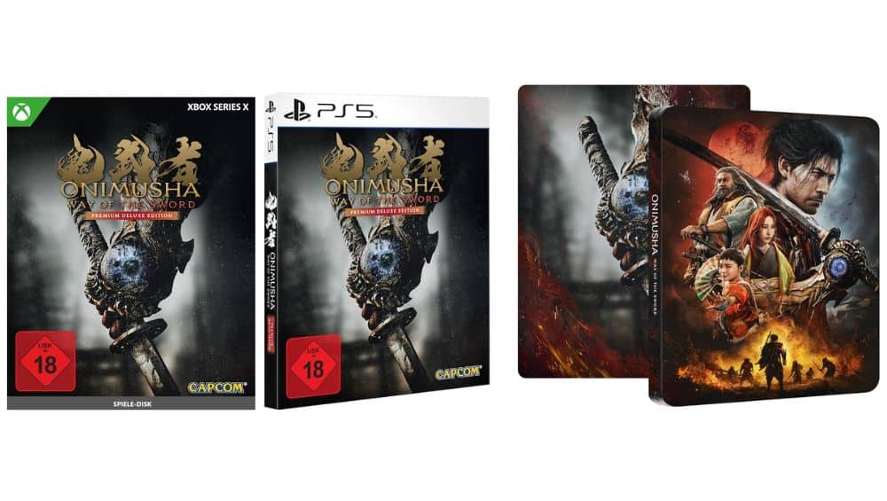 „Onimusha: Way of the Sword“ Standard Variante & Steelbook für Playstation 5 & Xbox Series X ab September 2026 – Update