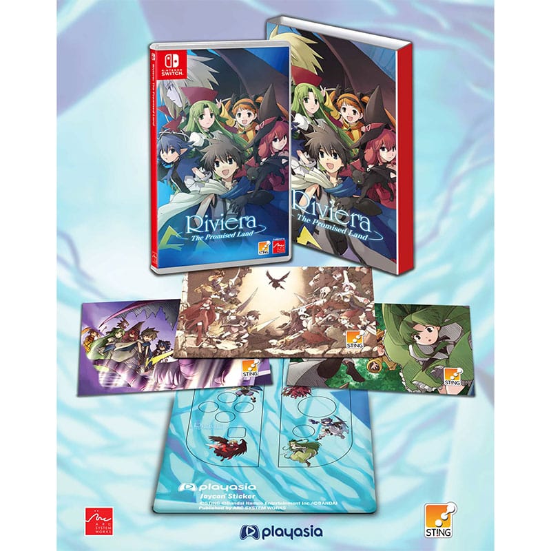 „Riviera: The Promised Land Remaster“ First Print Edition für Nintendo Switch