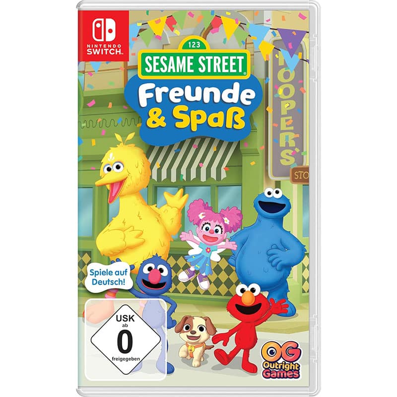 „Sesame Street: Freunde & Spass“ für die Nintendo Switch ab Oktober 2026