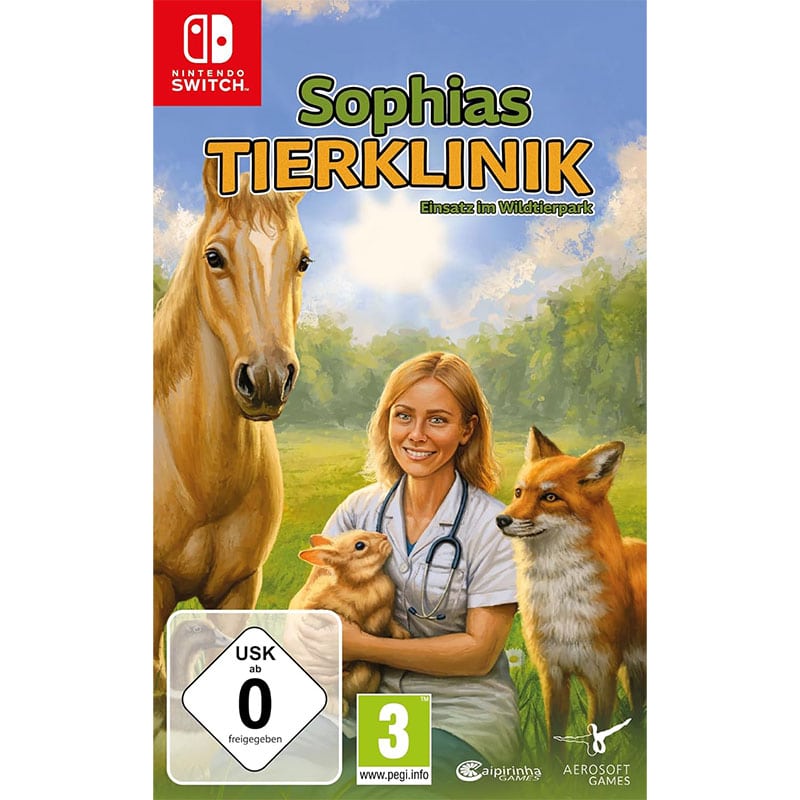 „Sofias Tierklinik – Einsatz im Wildtierpark“ für die Nintendo Switch ab September 2026