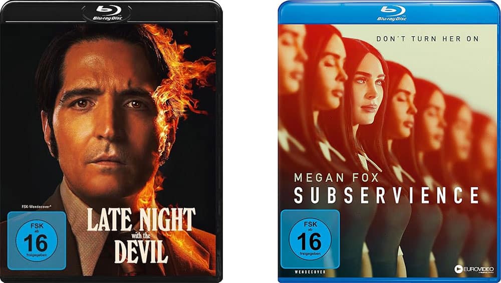 "Subservience" & "Late Night with the Devil" jeweils auf Blu-ray für je 4,99€ 1