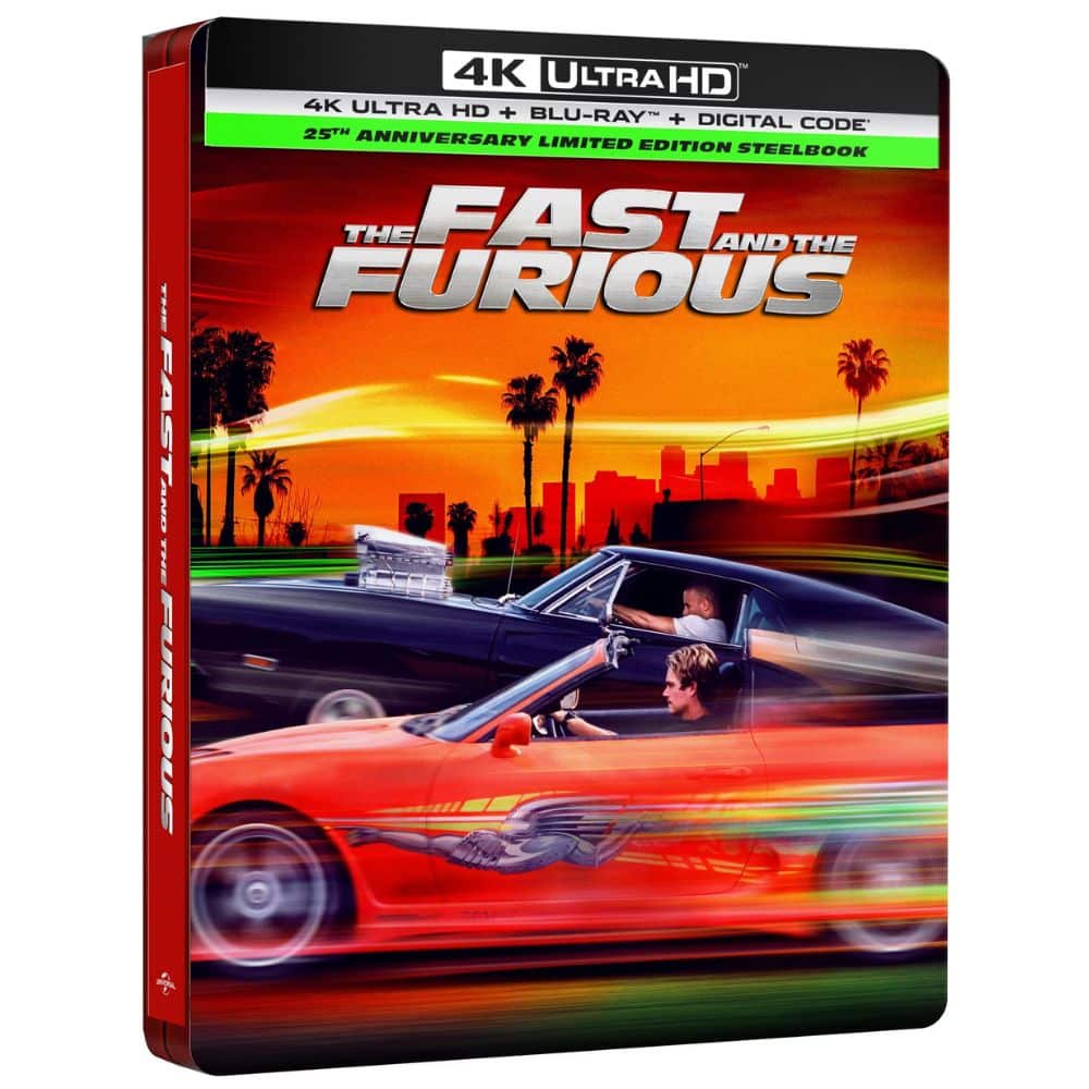 „The Fast and the Furious (2001)“ 25th Anniversary Edition Steelbook (4K UHD + Blu-ray) ab 3. Quartal 2026 (US)
