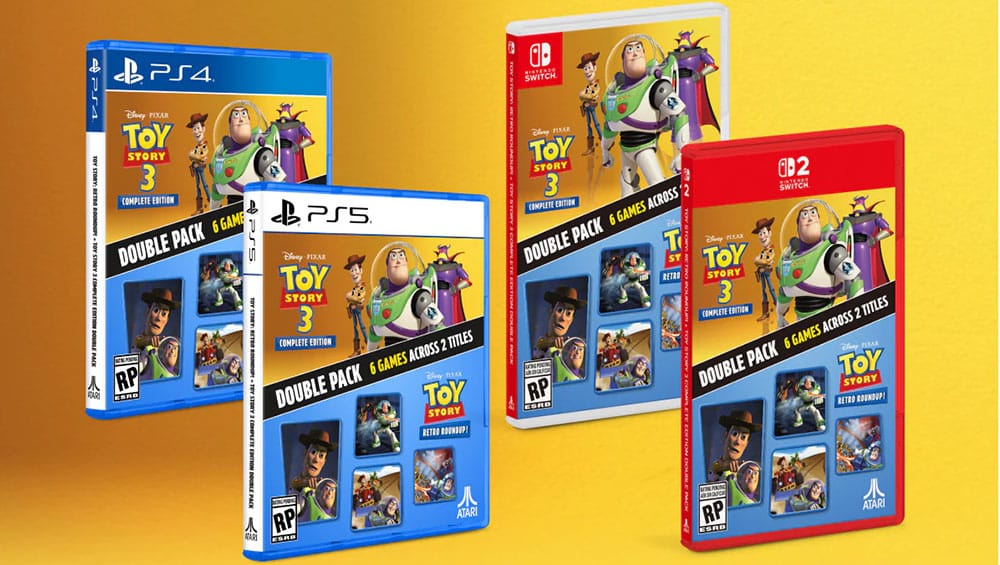 „Toy Story: Retro Roundup! + Toy Story 3“ Complete Edition Double Pack ab Oktober 2026