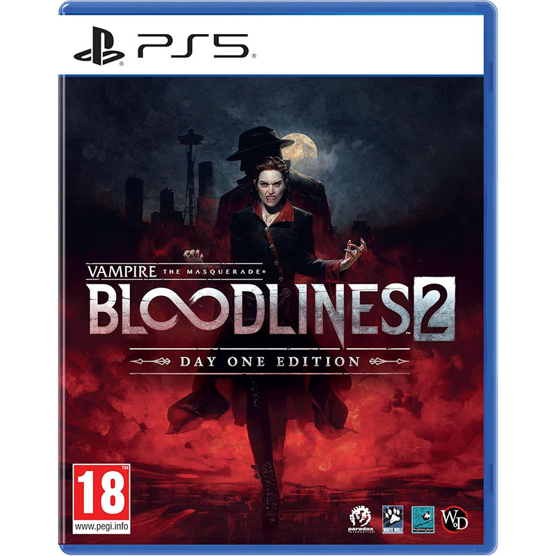 "Vampire: The Masquerade - Bloodlines 2" Day 1 Edition für die PS5 für 21,67€ 1