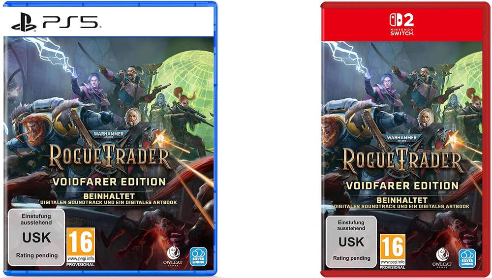 „Warhammer 40 000: Rogue Trader“ Voidfarer Edition für PS5 & Nintendo Switch 2 ab Oktober 2026