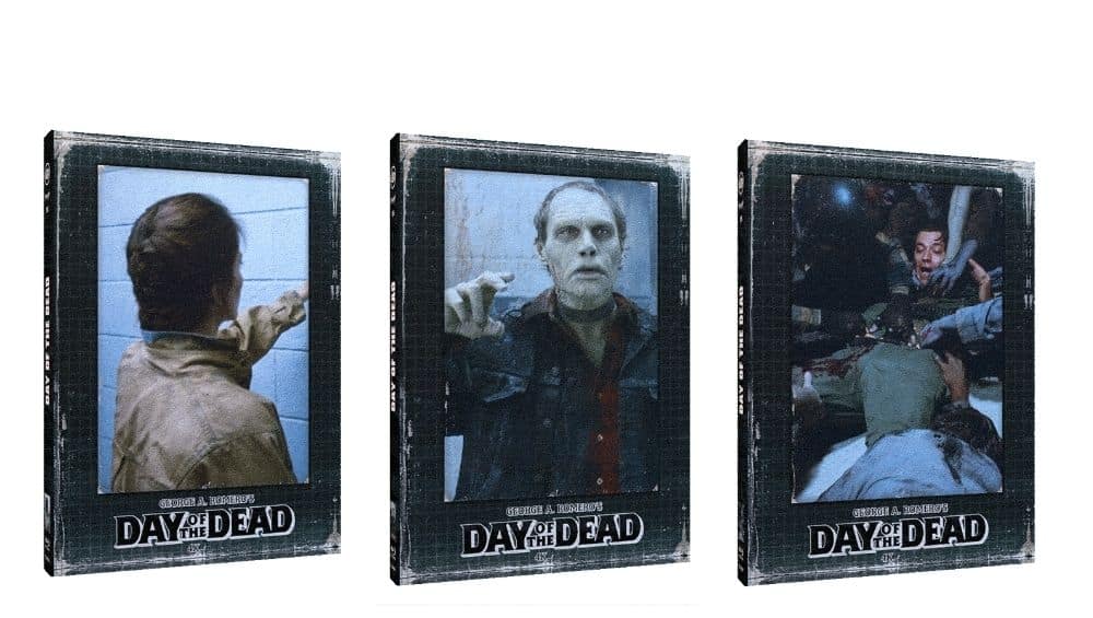 „Day of the Dead“ ab August 2026 in 3 weiteren 4K Mediabooks mit Lenticular Cover