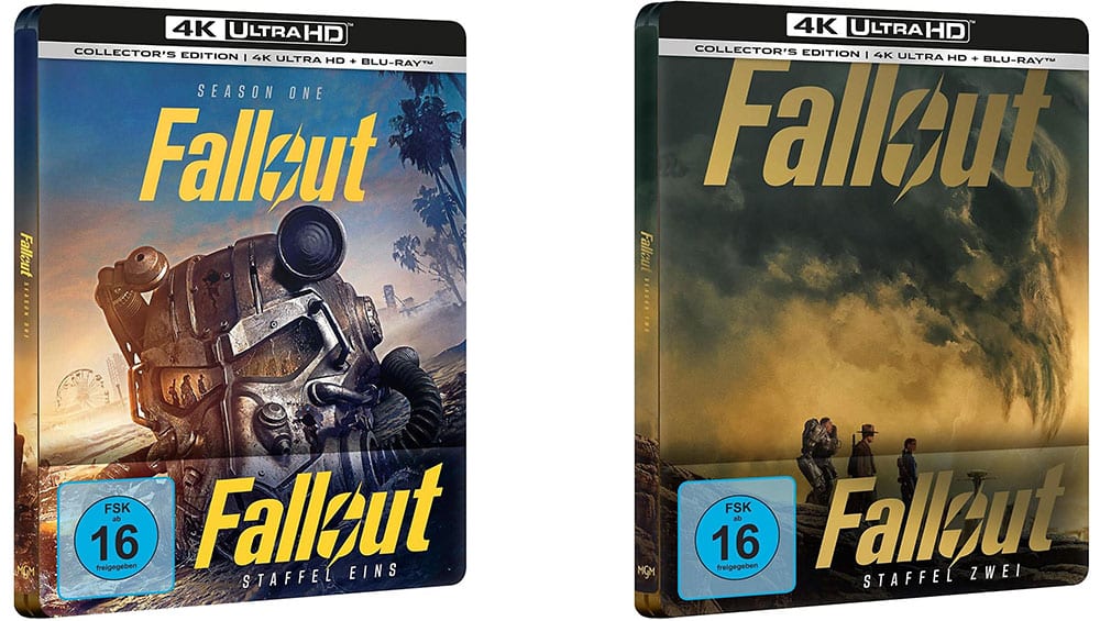 „Fallout“ Staffel 1 im 4K Steelbook für 52,70€, Staffel 2 für 51,85€