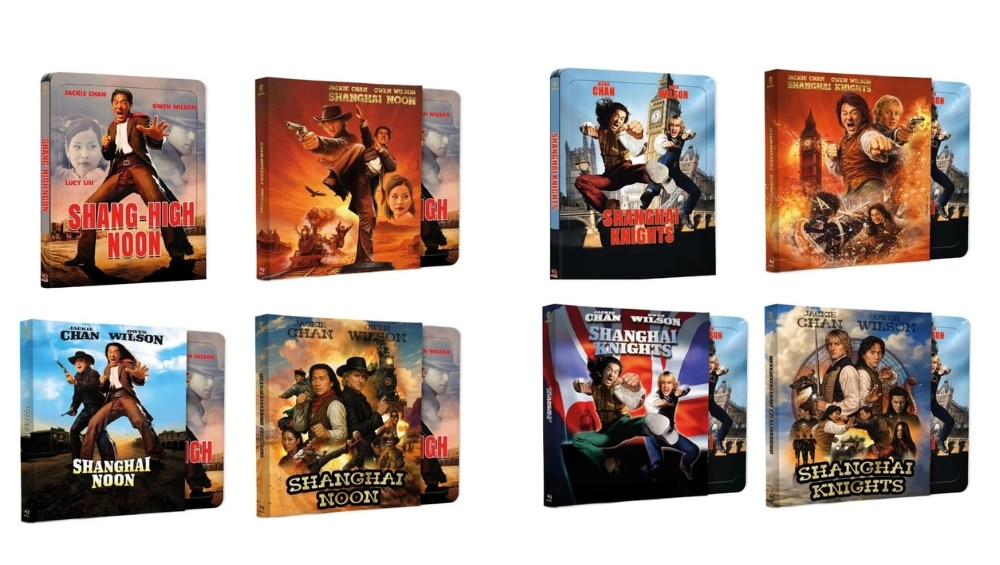 „Shang-High Noon“ & „Shanghai Knights“ jeweils im Steel Premium Book ab 2026 – Update