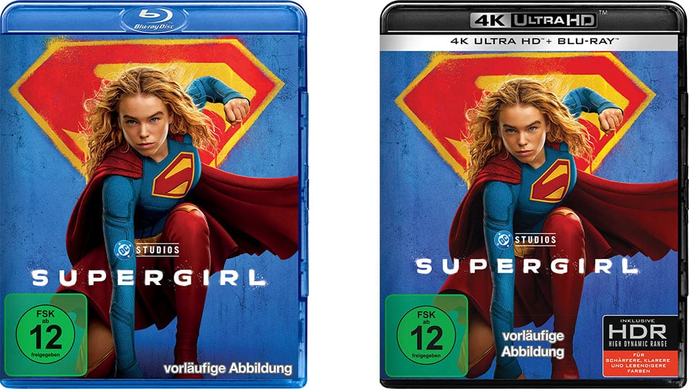 DC-Blockbuster „Supergirl (2026)“ im 4K Steelbook & Standard Varianten ab 4. Quartal 2026