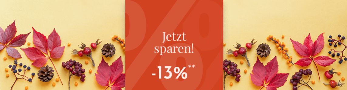 13% Rabatt auf ausgesuchte Kategorien bei Buecher