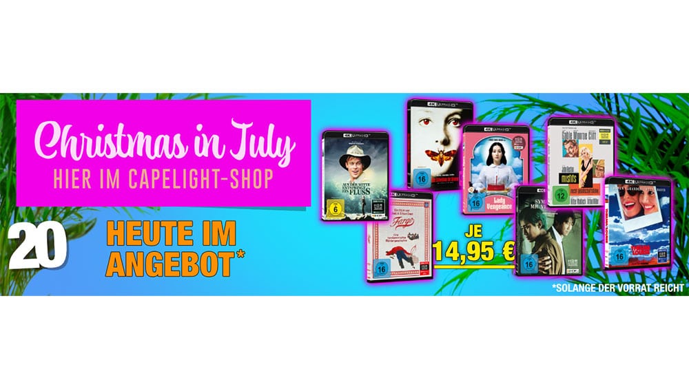 Christmas in July Tag 20: 4K UHDs für je 14,95€