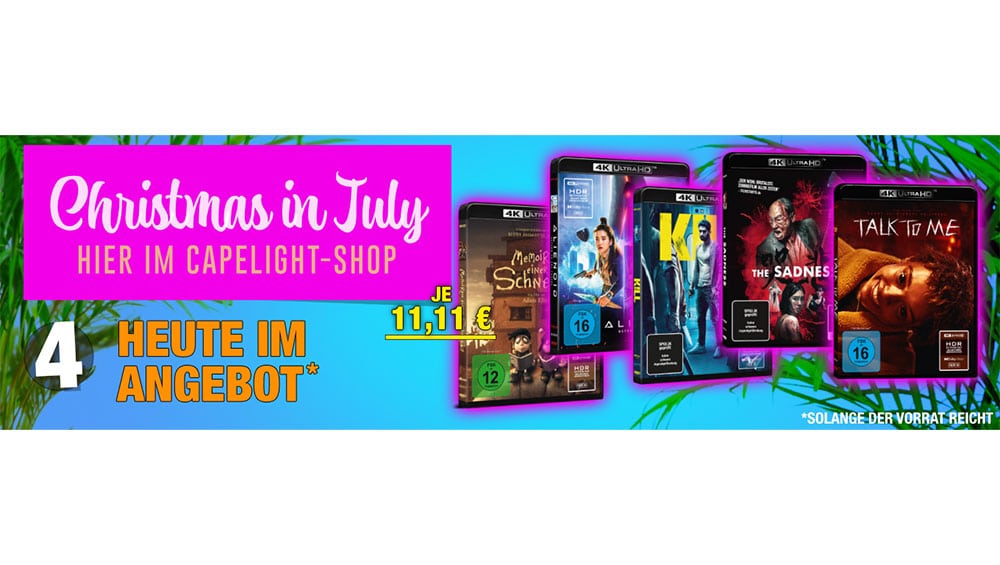 Christmas in July Tag 4: 4K Standard Varianten für je 11,11€ 1