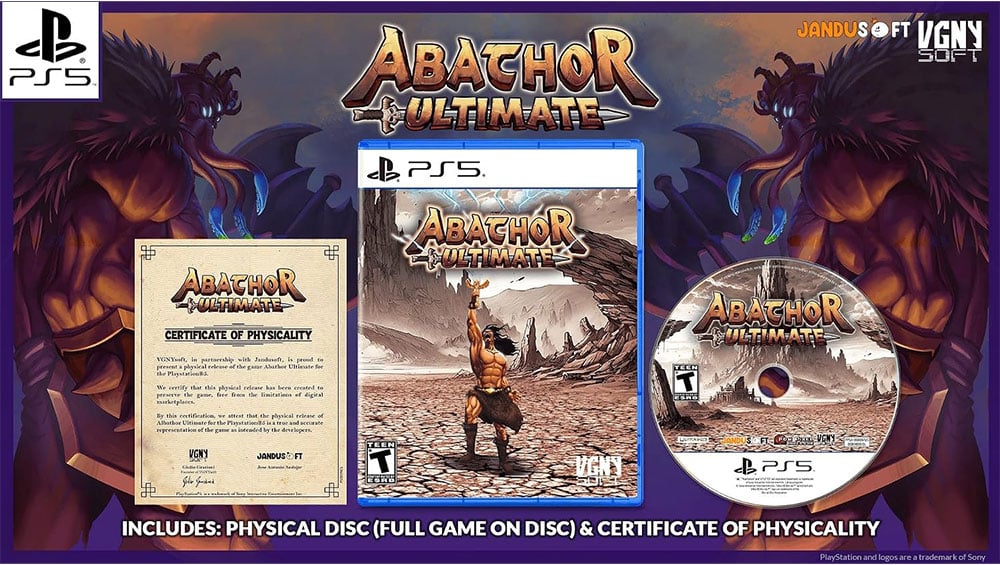 „Abathor Ultimate“ für die Playstation 5 ab Oktober 2026