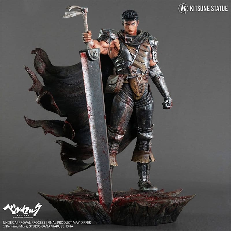 Berserk 1/6 Statue „Guts“ von Kitsune Statue ab 3. Quartal 2027