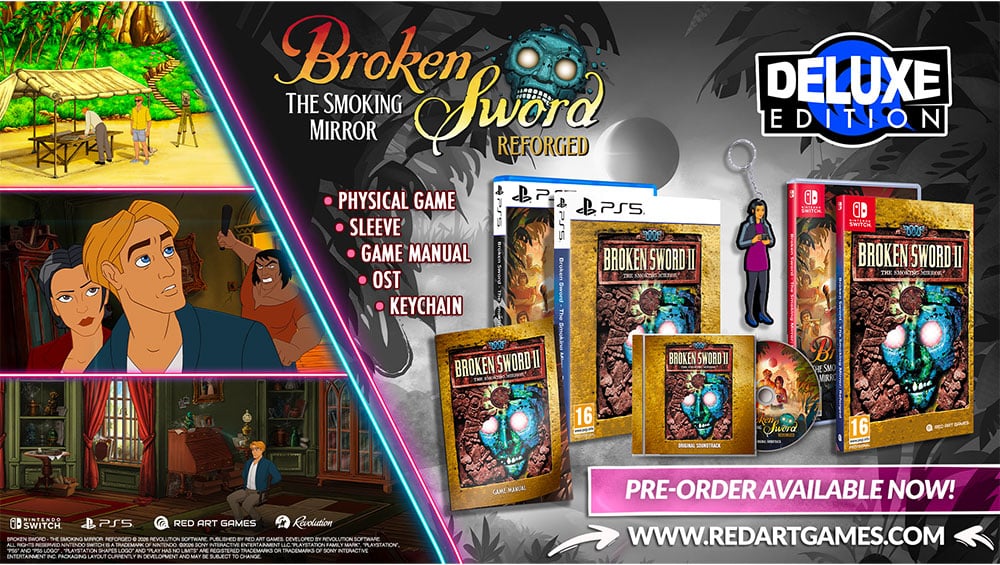 „Broken Sword – The Smoking Mirror: Reforged“ Deluxe Edition ab Februar 2027