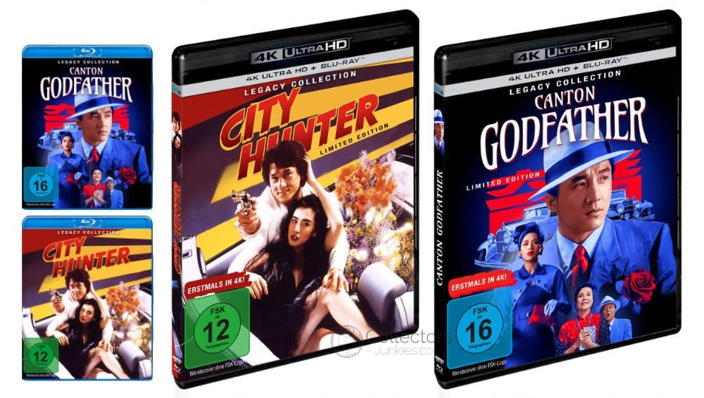 „City Hunter“ & „Miracles – Canton Godfather“ auf 4K UHD & Blu-ray ab Oktober 2026