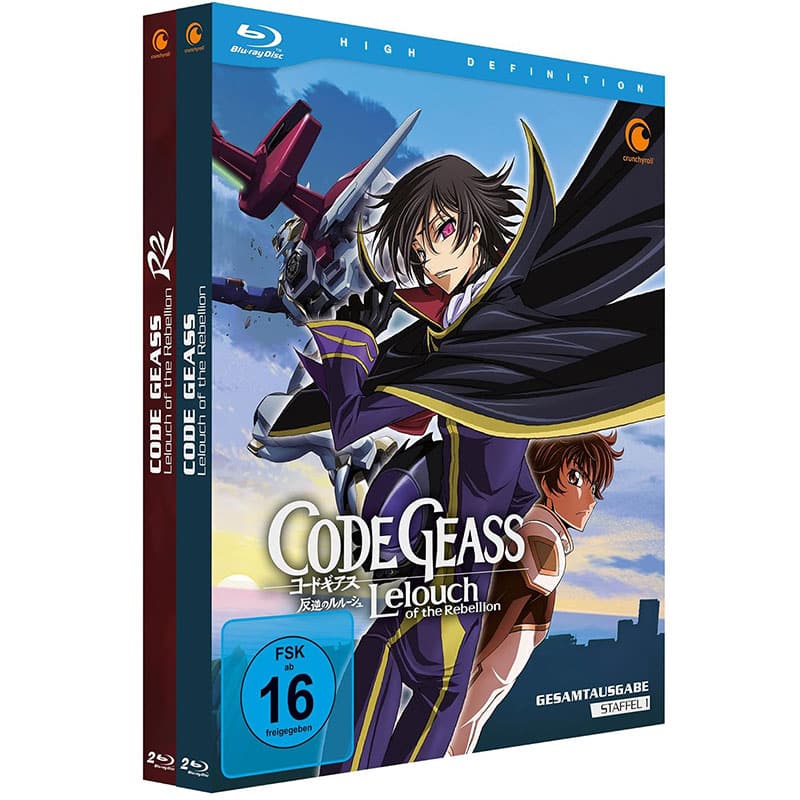 „Code Geass: Lelouch of the Rebellion“ Staffel 1&2 Gesamtausgabe auf Blu-ray ab September 2026