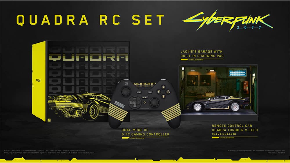 „Cyberpunk – Quadra Turbo-R V“ ferngesteuertes RC-Fahrzeug ab September 2026