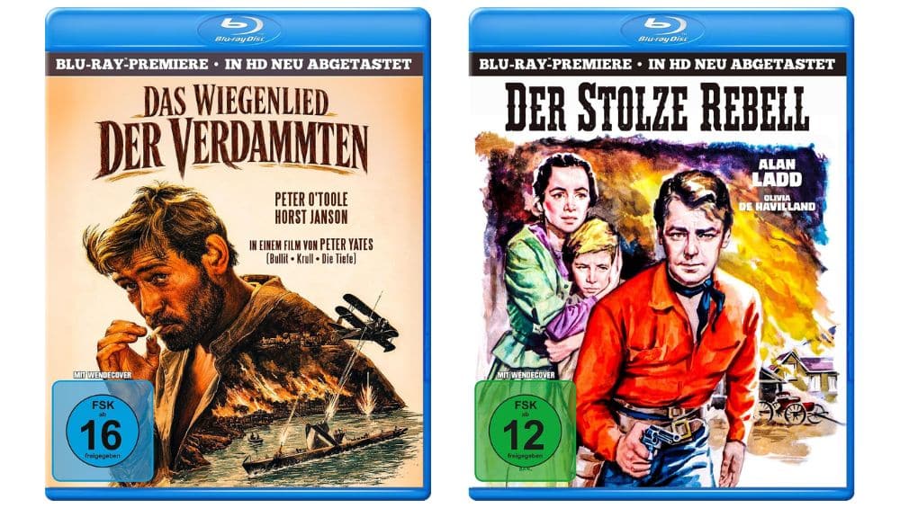 „Das Wiegenlied der Verdammten“ & „Der stolze Rebell“ ab September auf Blu-ray