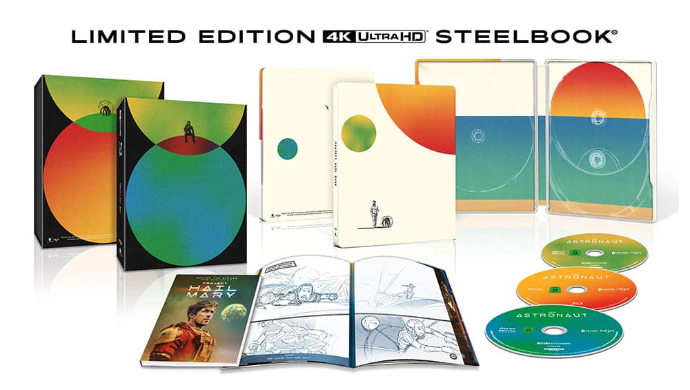 „Der Astronaut – Project Hail Mary“ 4K Steelbook & Standard Varianten auf 4K UHD, Blu-ray & DVD ab 2026 – Update6