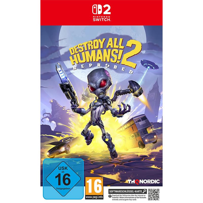 „Destroy All Humans! 2 – Reprobed“ für die Nintendo Switch 2 ab September 2026
