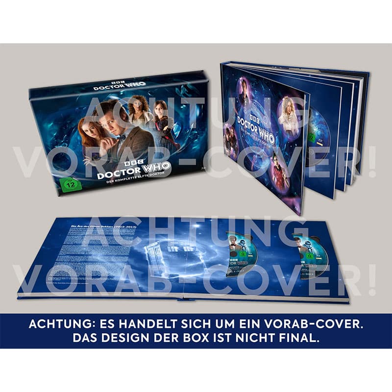 Polyband kündigt limitiertes „Doctor Who – Matt Smith“ Coffee Table Book an – Vorbestellungen entscheiden über Release