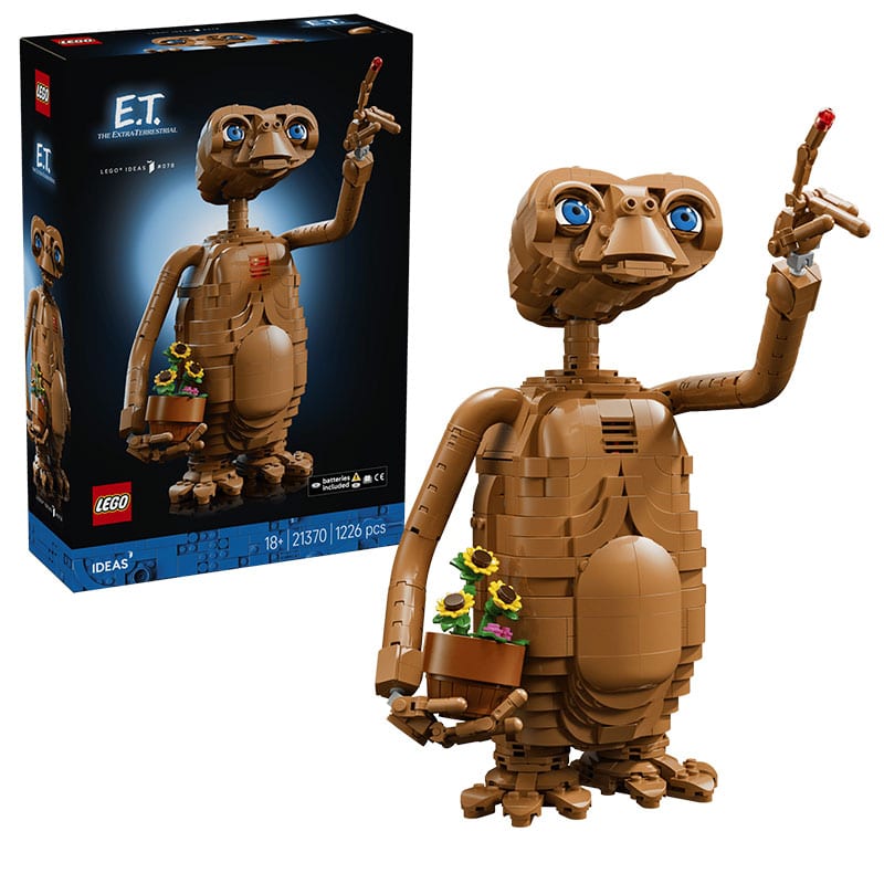 LEGO Ideas: „E.T. the Extra-Terrestrial“ ab August 2026