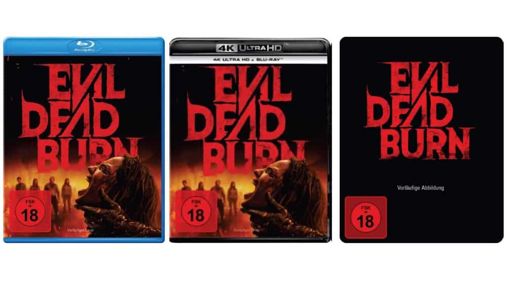 „Evil Dead Burn“ im 4K Steelbook & Standard Varianten auf 4K UHD, Blu-ray & DVD – Update