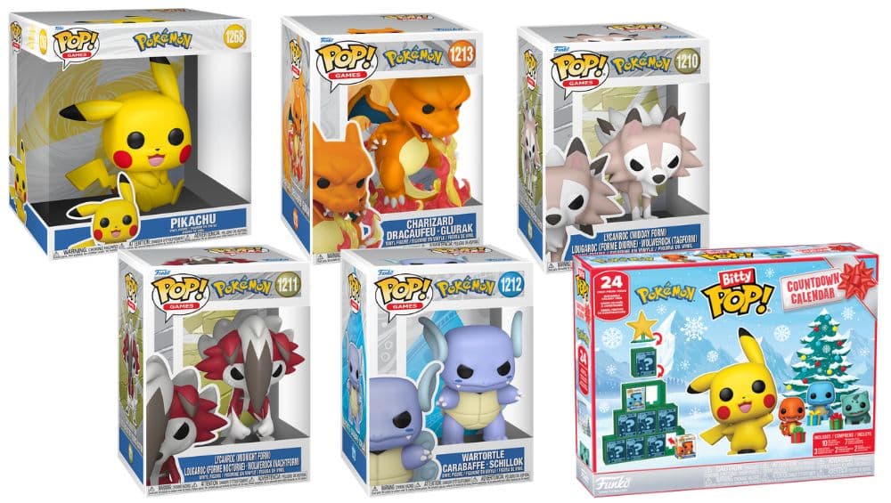 Funko POP! Pokemon: verschiedene Figuren & Adventskalender ab 3. Quartal 2026