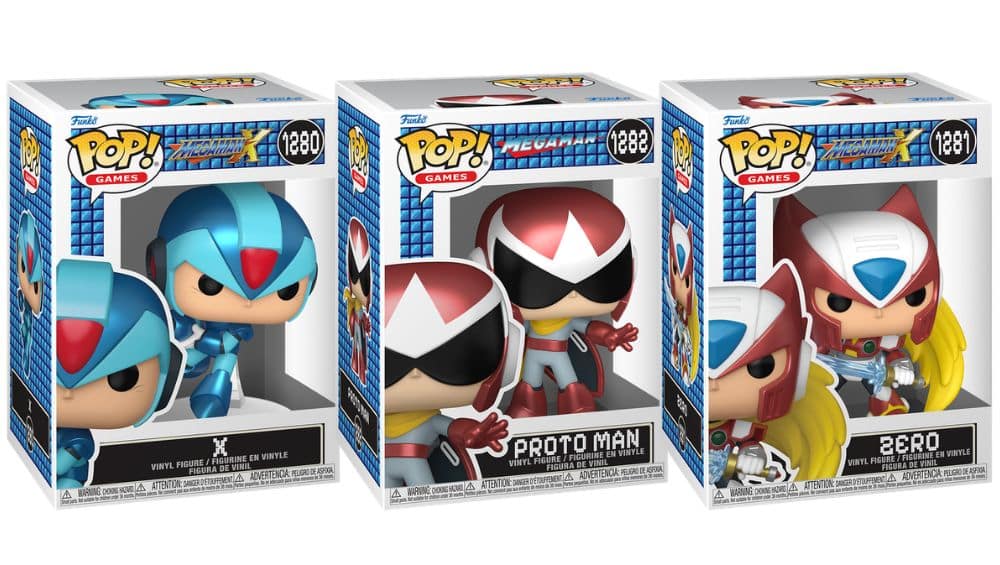 Funko Pop! Games: „Mega Man X“, „Zero“ & „Proto Man“ ab September 2026