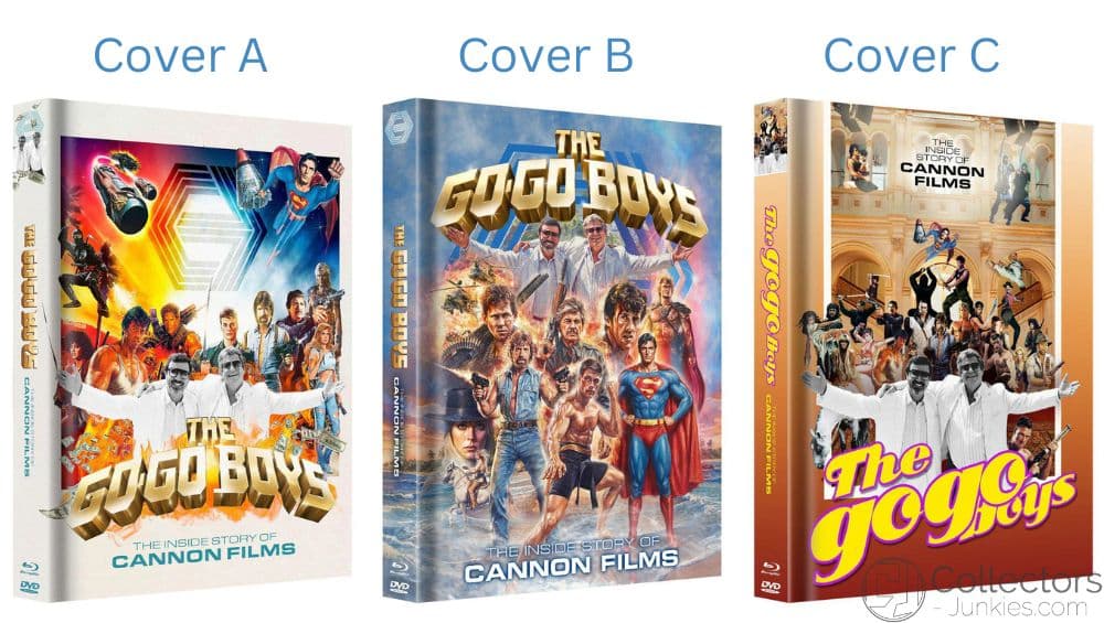 „The Go-Go Boys: The Inside Story of Cannon Films“ in Blu-ray Mediabooks ab 2026 – Update