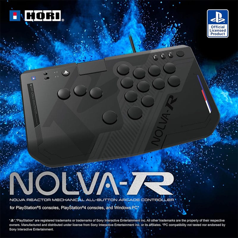 HORI NOLVA-R „Mechanical All-Button Controller“ für Playstation 5 ab August 2026