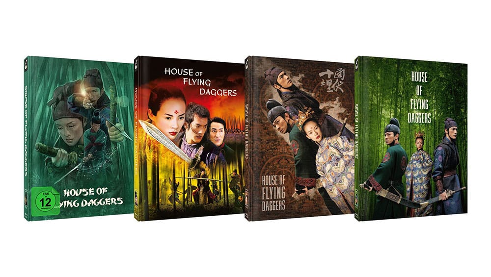 „House of Flying Daggers“ in mehreren Blu-ray Mediabooks ab August 2026