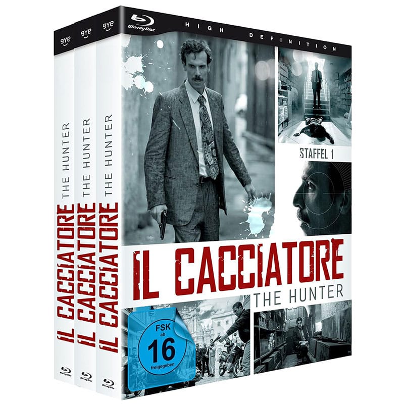 „Il Cacciatore“ Staffel 1-3 Gesamtausgabe Bundle auf Blu-ray ab August 2026