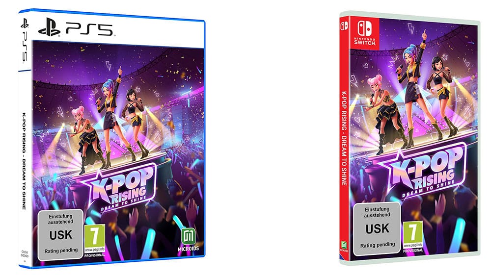 „K-POP RISING – DREAM TO SHINE“ für die Playstation 5 & Nintendo Switch ab November 2026