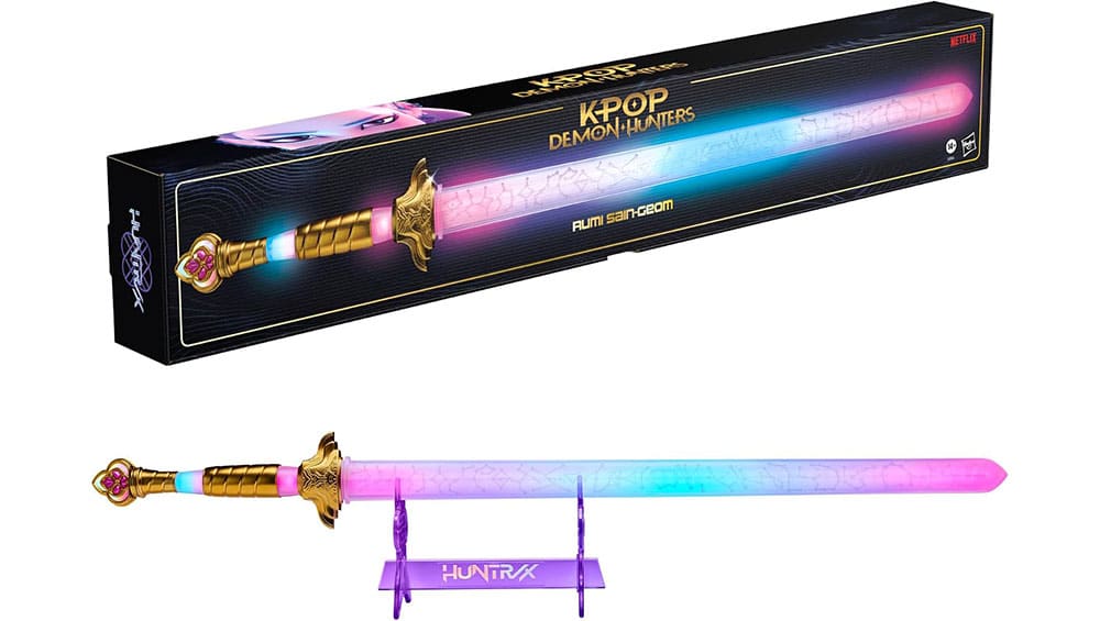 KPop Demon Hunters „Rumi Sain-Geom Premium Electronic Sword“ von Hasbro ab 2026