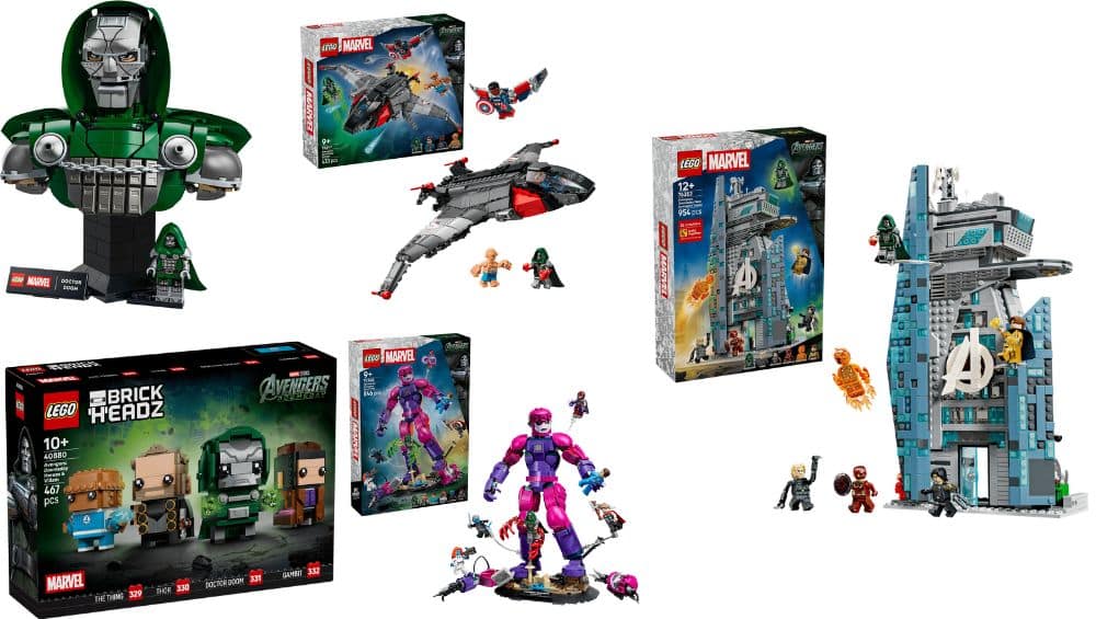 LEGO Marvel: „Avengers: Doomsday“ mit „Doctor Doom Büste“, „Neuer Avengers Tower“ und weiteren Sets ab Oktober 2026
