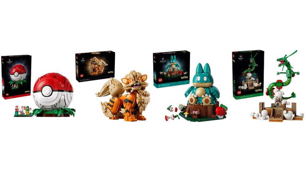 LEGO „Pokéball“, „Rayquaza“ und weitere Pokémon Sets ab August 2026