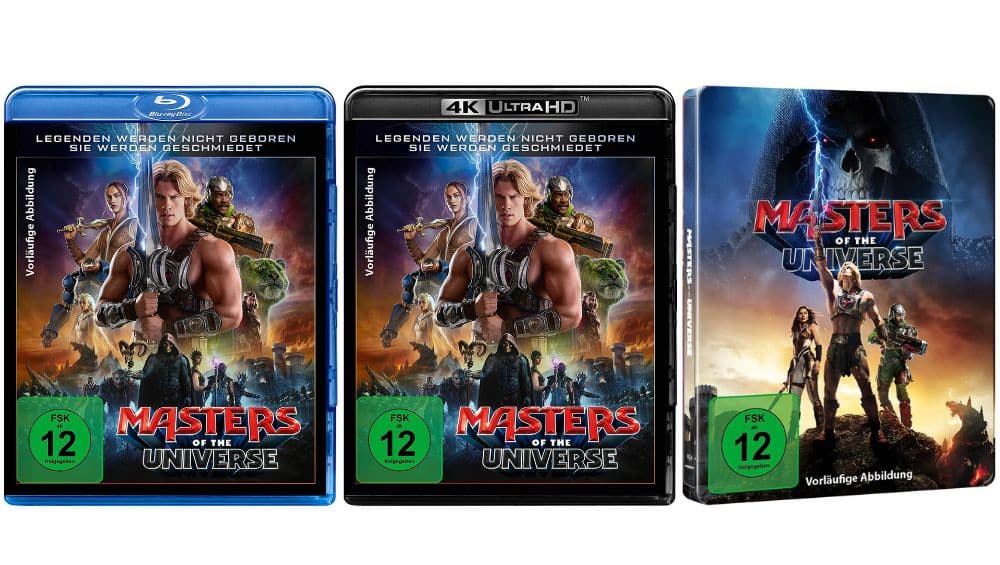 „Masters of the Universe“ im 4K Steelbook & Standard Varianten ab 2026 – Update11