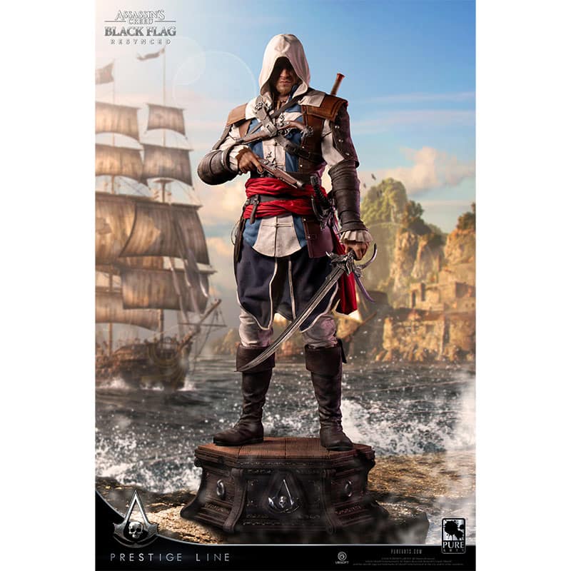 Assassin’s Creed „Edward“ 1/2 Scale Statue Prestige Line von PureArts ab 2. Quartal 2027