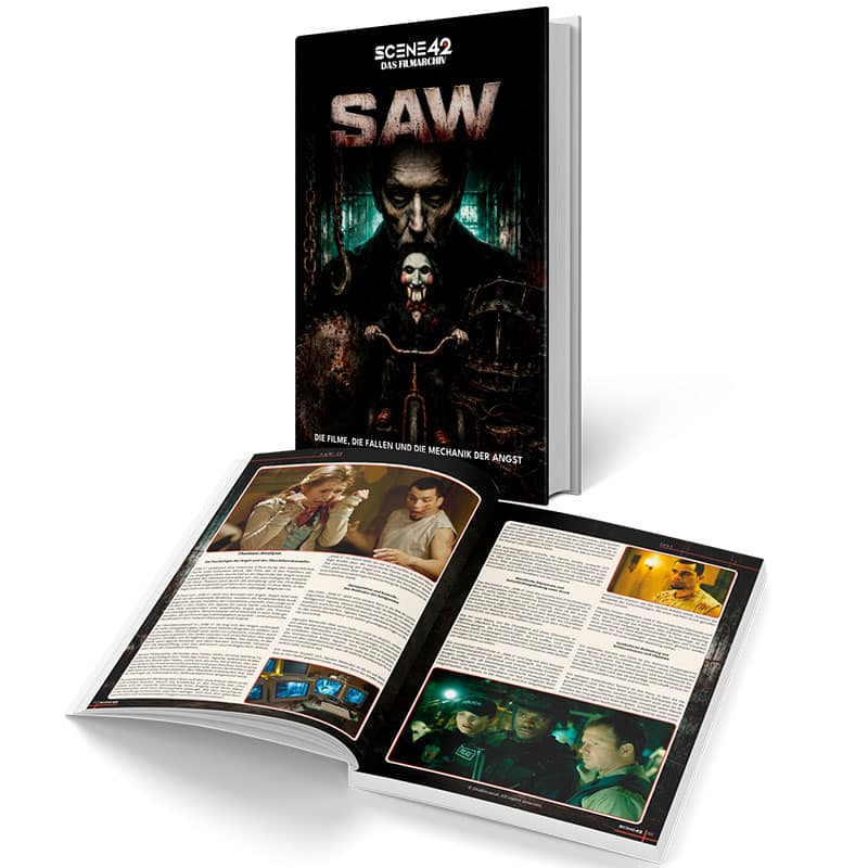„SAW – Die Filme, die Fallen und die Mechanik der Angst (Scene 42-Das Filmarchiv)“ Hardcover Ausgabe ab September 2026