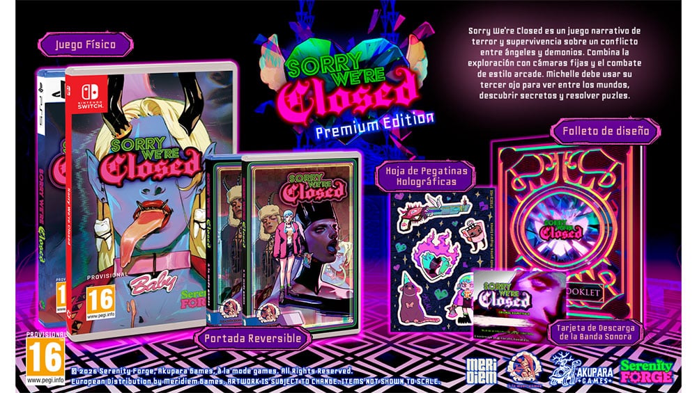 „Sorry we’re closed“ Premium Edition für Playstation 5 & Nintendo Switch ab 2026
