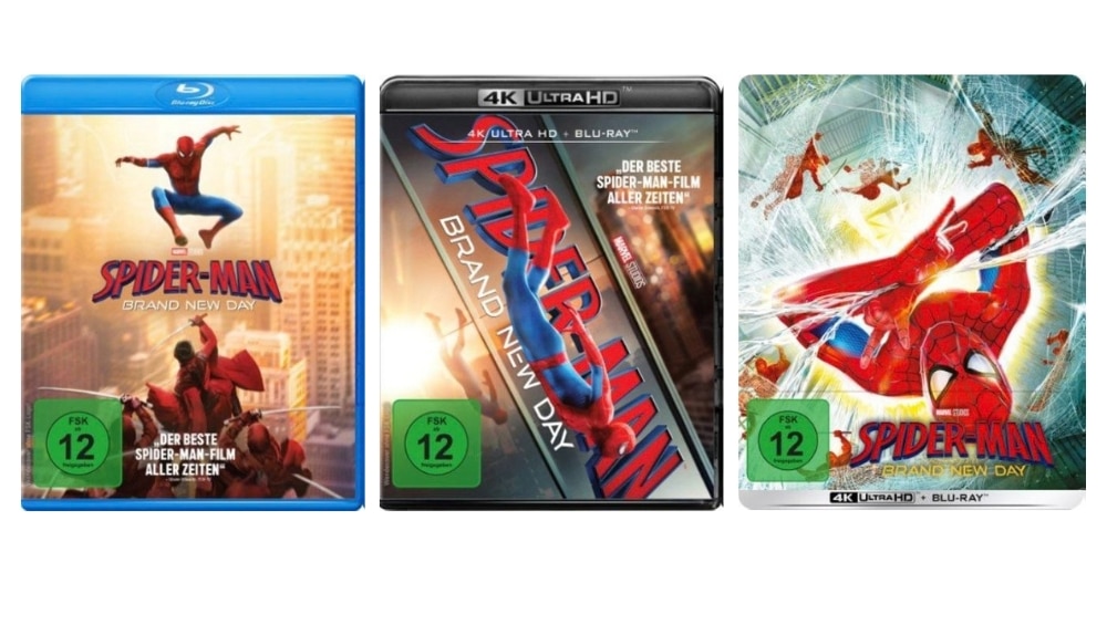 „Spider-Man: Brand New Day“ bald im 4K Steelbook & Standard Varianten – Update
