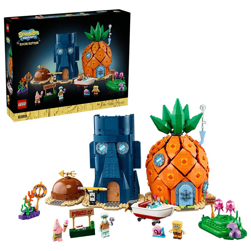 LEGO Icons „SpongeBob Schwammkopf: Bikini Bottom“ ab September 2026