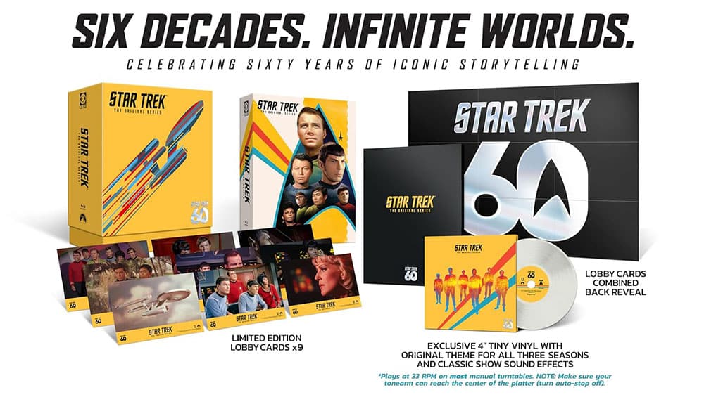 „Star Trek: The Original Series“ 60th Anniversary Edition auf Blu-ray ab September 2026 (US)