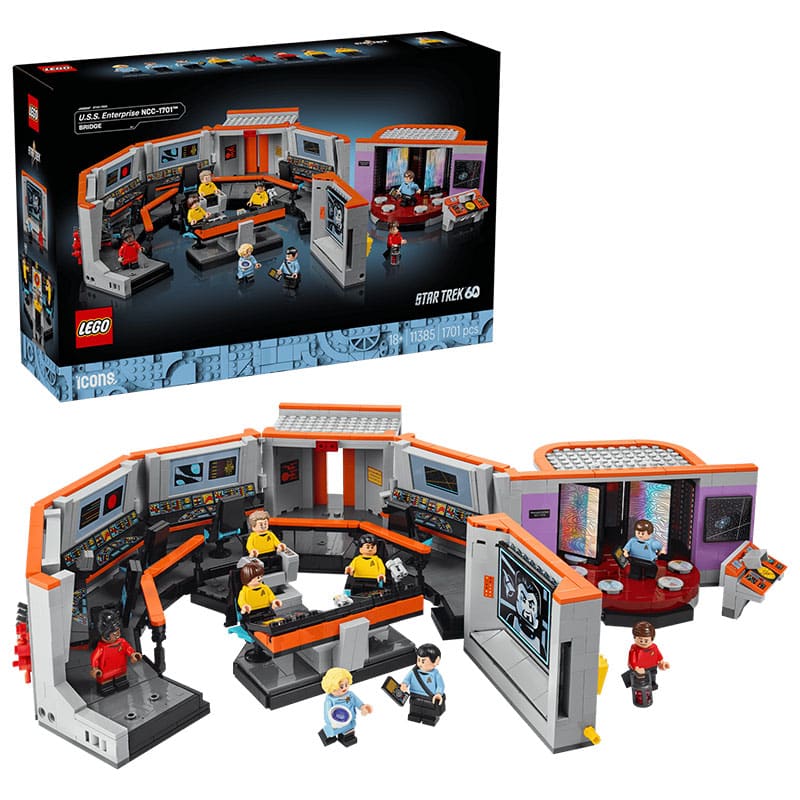 LEGO Star Trek: „U.S.S. Enterprise NCC-1701 Brücke“ ab September 2026